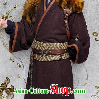 Ancient Chinese Three Kingdoms Period General Yang Xiu Historical Costume for Men
