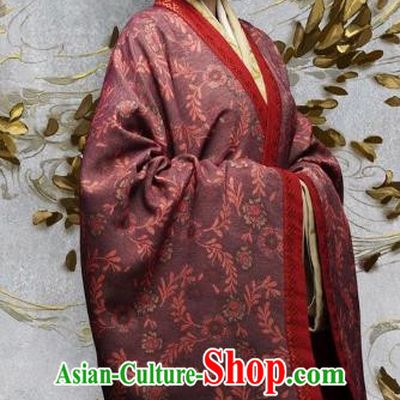 Chinese Eastern Han Dynasty Empress He Hanfu Dress Ancient Queen Replica Costume for Women