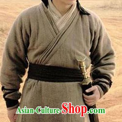 Ancient Chinese Han Dynasty Marquis Shen Yiji Historical Costume for Men