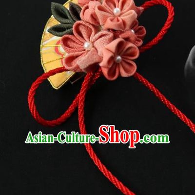 Traditional Asian Japan Hair Accessories Japanese Fashion Apparel Kimono Headwear for Women
