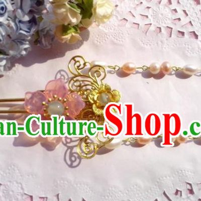 Traditional Chinese Ancient Hair Accessories Flowers Hairpins Hair Jewellery Headwear for Women