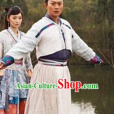 Ancient Chinese Tang Dynasty Famous Litterateur Poet Chen Zi-ang  Replica Costumes for Men