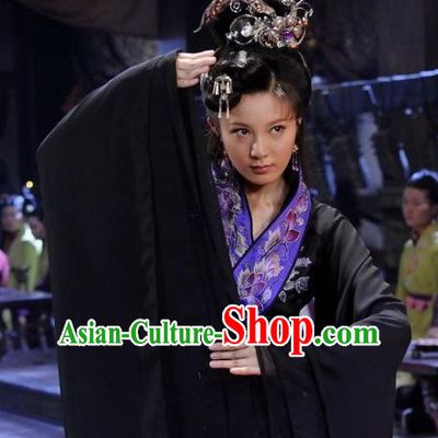 Ancient Chinese Spring and Autumn Period Imperial Concubine Xi Shi Dance Dress Replica Costume for Women