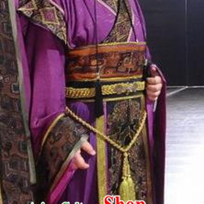 Ancient Chinese Spring and Autumn Period Wu State Prime Minister Replica Costumes for Men