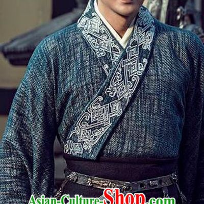 Ancient Chinese Three Kingdoms Period Wei State Prince Cao Zhi Replica Costumes for Men