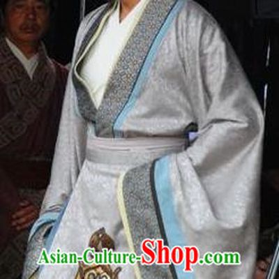 Ancient Chinese Han Dynasty General Founding Hero Han Xin Replica Costumes for Men