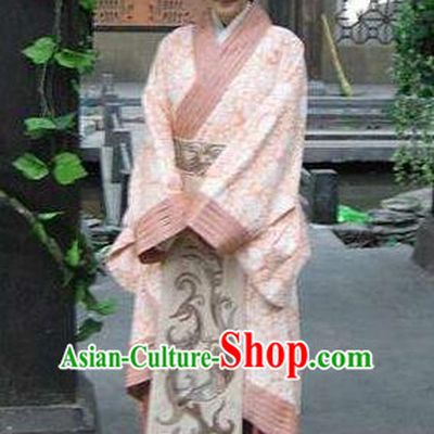 Ancient Chinese Qin Dynasty Palace Princess Ying Ling Dress Replica Costume for Women