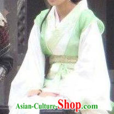Ancient Chinese Qin Dynasty Palace Lady Hanfu Dress Replica Costume for Women