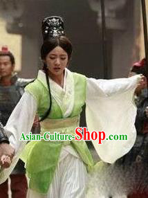 Traditional Chinese Ancient Costume Qin Dynasties Hanfu Clothing Traditional Chinese Ancient Costume Qin Dynasties Hanfu Clothing