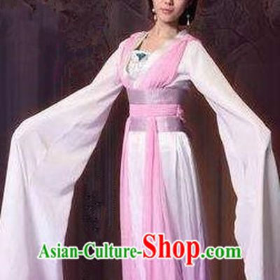 Ancient Chinese Qin Dynasty Palace Lady Dance Hanfu Dress Replica Costume for Women