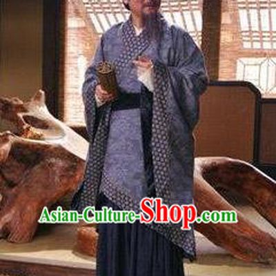 Ancient Chinese Eastern Han Dynasty Medical Scientist Zhang Zhongjing Replica Costume for Men