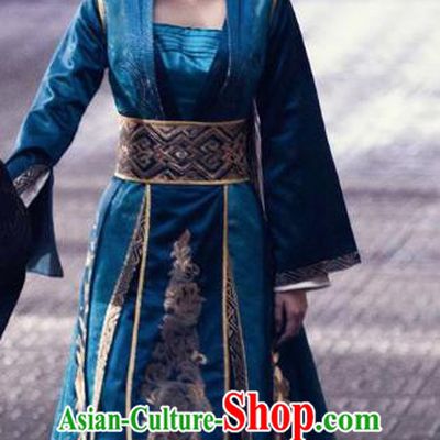 Chinese Nirvana in Fire Northern and Southern Dynasties Ancient Princess Consort Hanfu Dress Replica Costume for Women