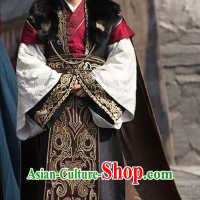 Ancient Chinese Nirvana in Fire General Marshal Xiao Pingzhang Replica Costume for Men