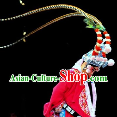 1.8 Meter Natural Long Feather Opera Stage Performance