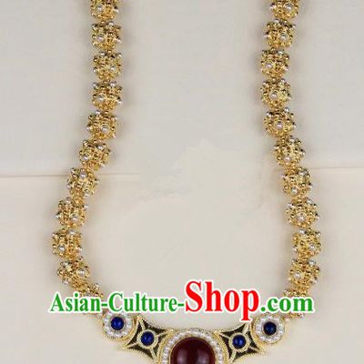 Chinese Handmade Classical Accessories Princess Necklace Hanfu Necklet for Women