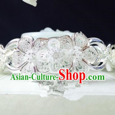 Chinese Handmade Classical Hair Accessories Hairdo Crown Hairpins Hair Stick for Women