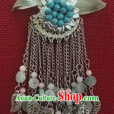 Traditional Chinese Ancient Princess Hair Accessories Hairpins Tassel Step Shake for Women