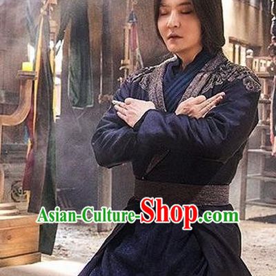 Nirvana in Fire Ancient Chinese Taoist Priest Sacrificial Architect Replica Costume for Men