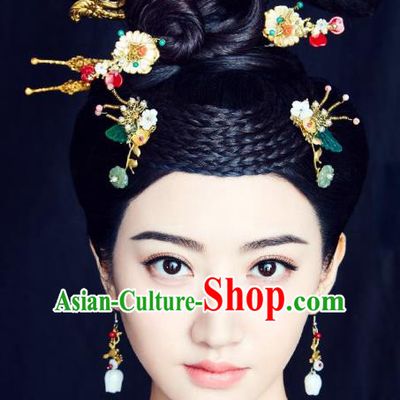 Traditional Chinese Ancient Palace Lady Hair Accessories Phoenix Coronet Hairpins for Women