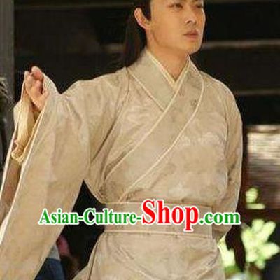 Chinese Ancient Tang Dynasty Prince Li Xian Embroidered Replica Costume for Men