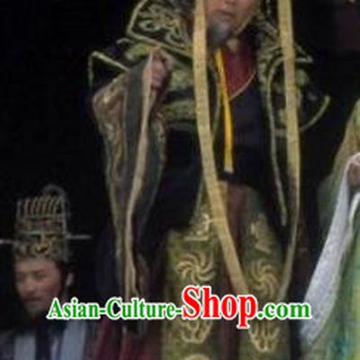 Chinese Ancient Tang Dynasty Emperor Li Longji Replica Costume and Headpiece Complete Set for Men