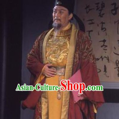 Chinese Ancient Tang Dynasty Emperor Li Shimin Replica Costume for Men