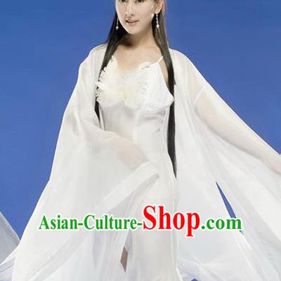 Chinese Ancient Tang Dynasty Imperial Consort Xu Hezi Hanfu Dress Embroidered Replica Costume for Women