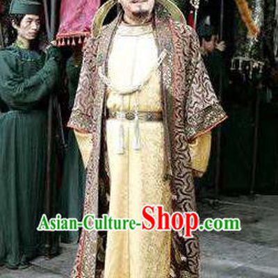 Chinese Ancient Emperor Taizong of Tang Dynasty Li Shimin Replica Costume for Men