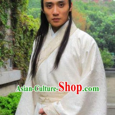Chinese Ancient Tang Dynasty Nobility Childe Helan Minzhi Replica Costume for Men
