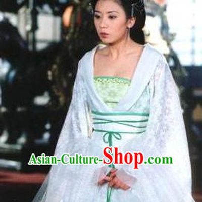 Chinese Ancient Tang Dynasty Imperial Consort Wu Meiniang Dress Embroidered Replica Costume for Women