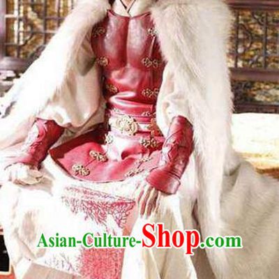 Chinese Ancient Tang Dynasty Military Officer Replica Costume for Men