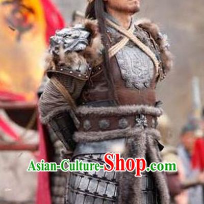 Chinese Ancient Tang Dynasty Swordsman General Shan Xiongxin Replica Costume for Men