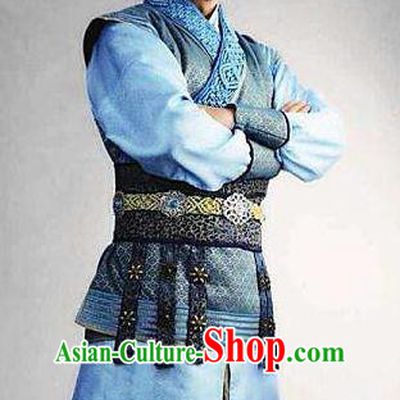 Chinese Ancient Tang Dynasty Swordsman Nobility Childe Xue Huaiyi Replica Costume for Men