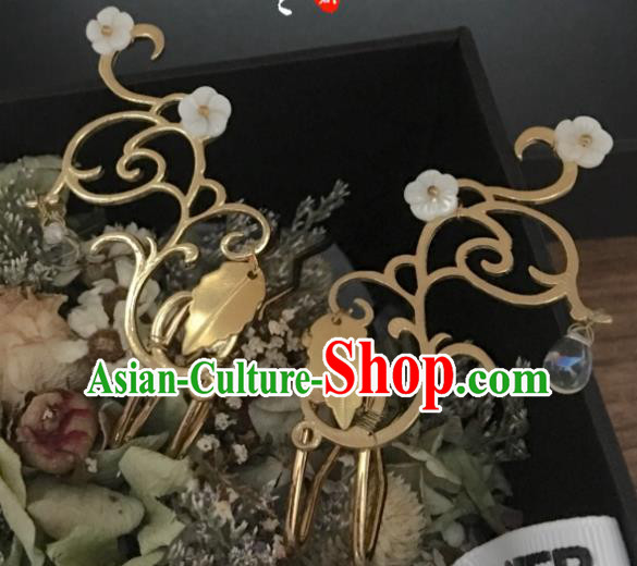 Chinese Ancient Style Hair Jewelry Accessories Cosplay Hairpins Headwear Headdress for Women Chinese Ancient Style Hair Jewelry Accessories Cosplay Hairpins Headwear Headdress for Women