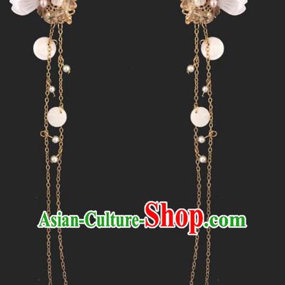 Traditional Chinese Ancient Hair Accessories Tassel Hair Claws Hanfu Hairpins for Women