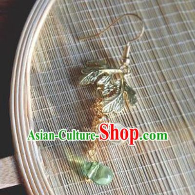 Traditional Chinese Ancient Jewellery Accessories Classical Earrings Tassel Eardrop for Women