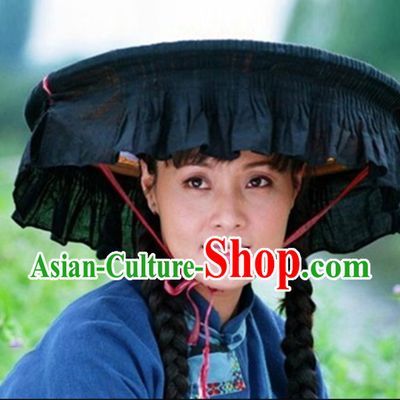 Handmade Guang Dong Province Hakka Bamboo Hat for the Hakkas