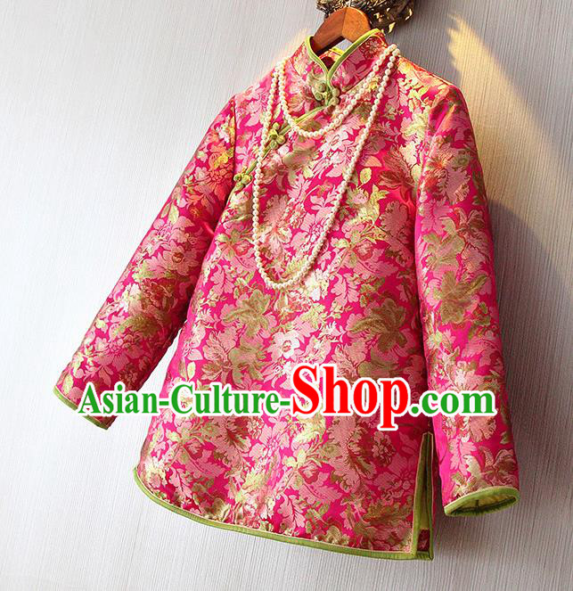 Traditional Ancient Chinese Young Women Cheongsam Dress Republic of China Tangsuit Stand Collar Blouse Dress Tang Suit Clothing