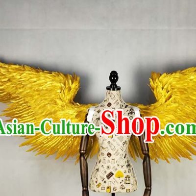 Golden Color Professional Stage Performance Giant Angel Wings