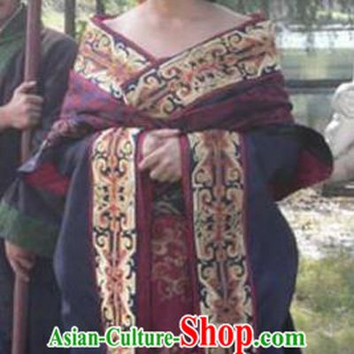 Traditional Chinese Han Dynasty Queen Mother Lv Zhi Hanfu Dress Ancient Empress Replica Costume for Women