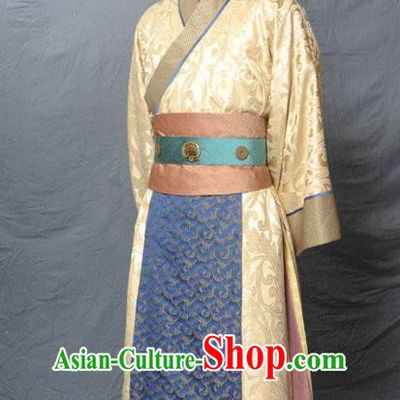 Chinese Ancient Tang Dynasty Imperial Bodyguard Nobility Childe Replica Costume for Men