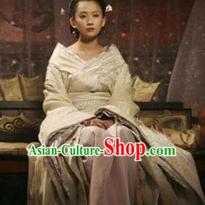 Traditional Chinese Han Dynasty Princess Lv Ying Hanfu Dress Ancient Palace Lady Replica Costume for Women