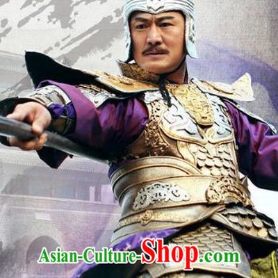 Chinese Ancient Three Kingdoms Period General Gongsun Zan Replica Costume for Men