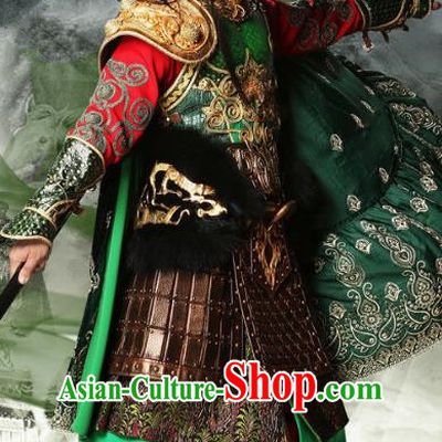 Chinese Ancient Three Kingdoms Period Shu Kingdom Swordsman General Ma Chao Replica Costume for Men
