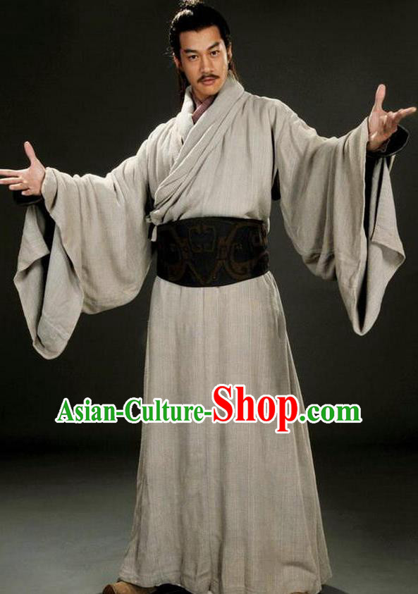 Chinese Ancient Three Kingdoms Period General Lv Bu Replica Costume for Men