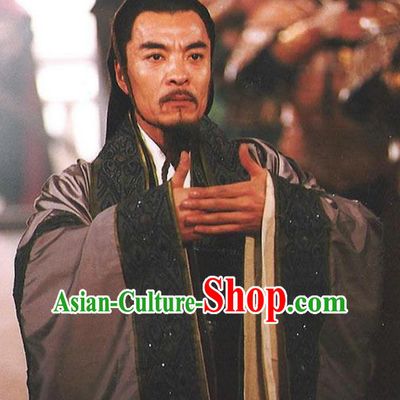 Chinese Ancient Qin Dynasty Politician Prime Minister Li Si Replica Costume for Men