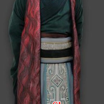 Chinese Ancient Qin Dynasty Prime Minister Li Si Replica Costume for Men