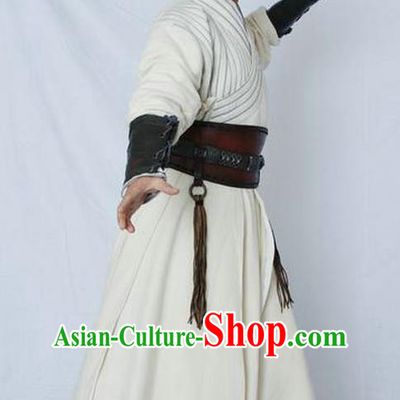 Chinese Ancient Qin Dynasty Swordsman Military Officer Meng Tian Replica Costume for Men