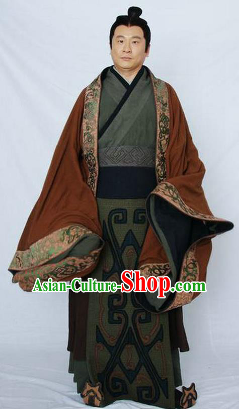 Traditional Chinese Ancient Costume Qin Dynasties Hanfu Clothing Traditional Chinese Ancient Costume Qin Dynasties Hanfu Clothing