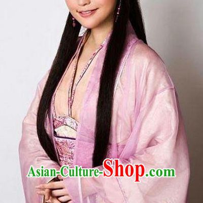 Chinese Ancient Qin Dynasty Nobility Lady Princess Hanfu Dress Replica Costume for Women